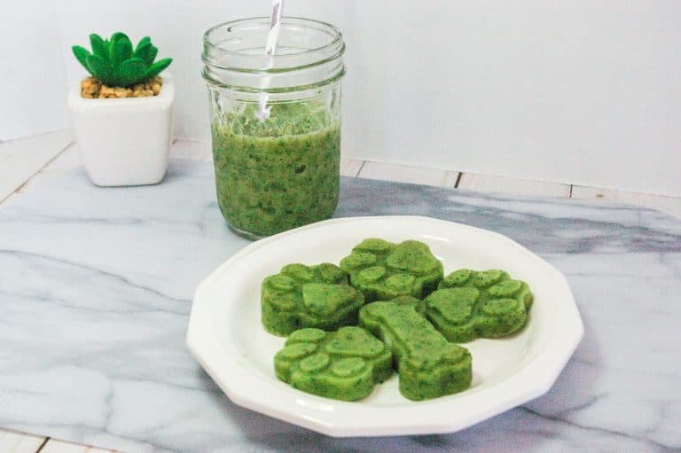 Green Smoothie Dog Treat Recipe